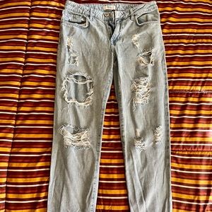Distressed Skinny Jeans